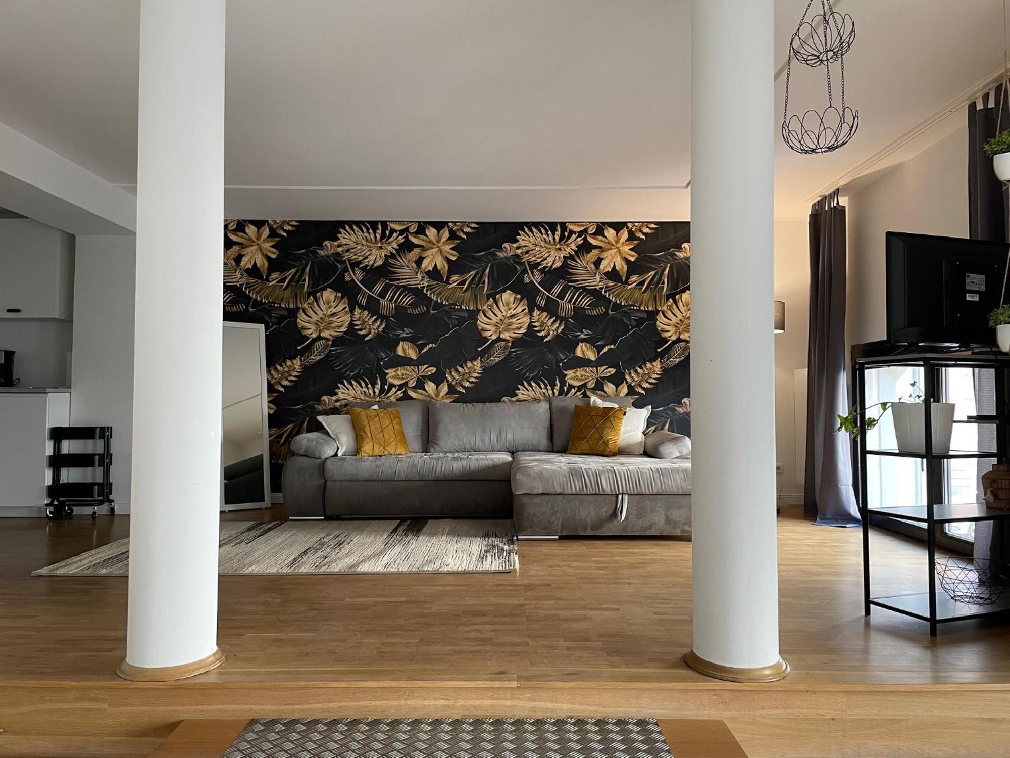 Appartment-Loft "Moonart" Leipzig-Zentrum Kültér fotó